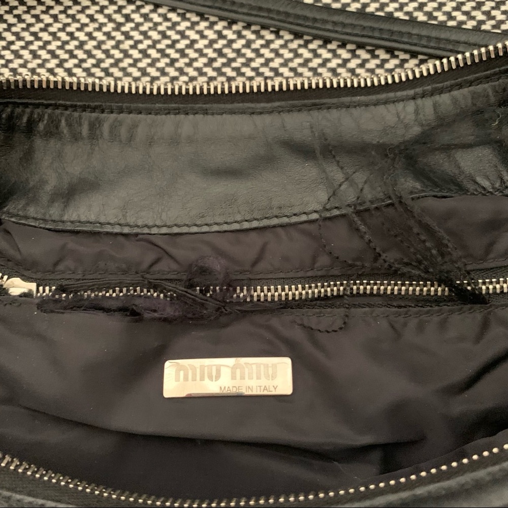 Miu Miu Half Moon Shoulder Bag - Picture 9 of 11